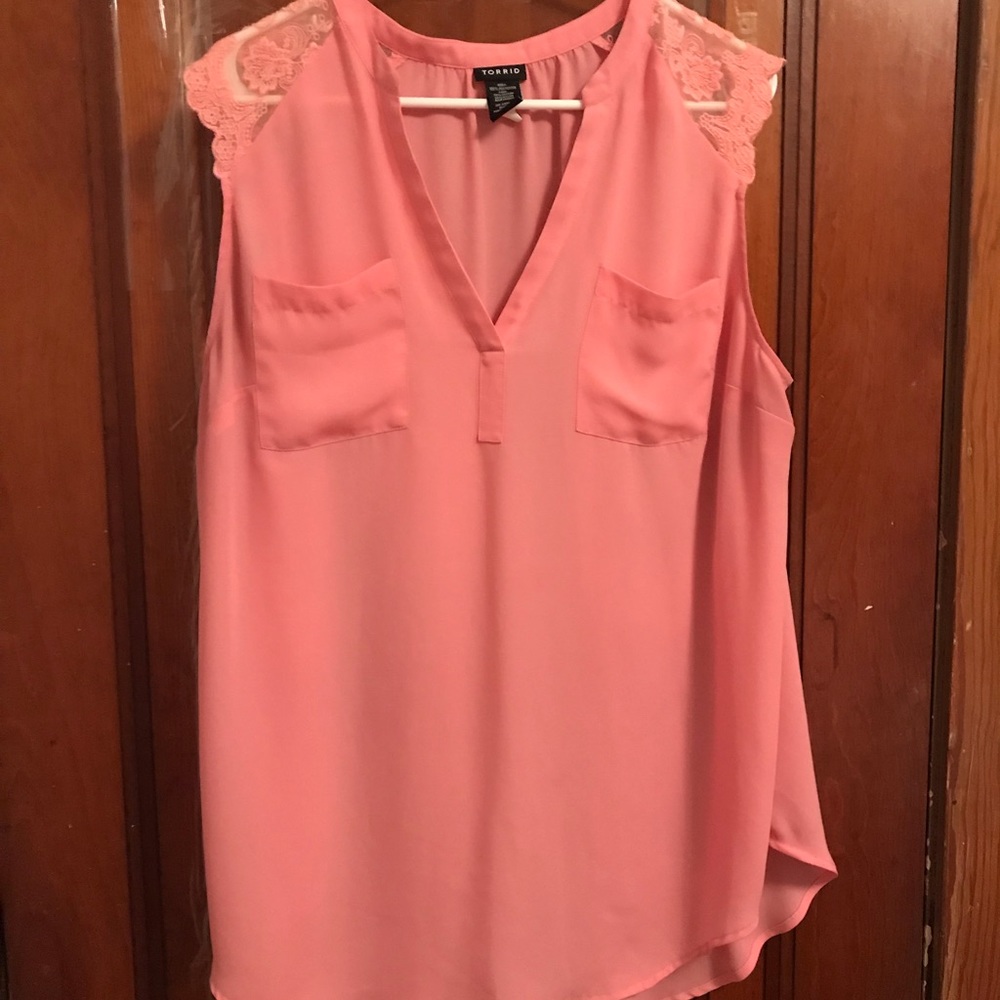 Pink blouse